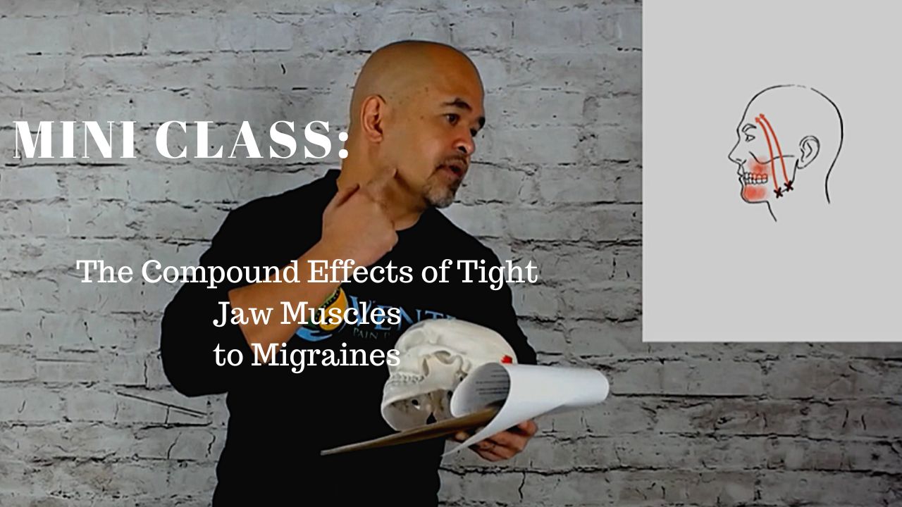 tight jaw muscles and migraine symptoms