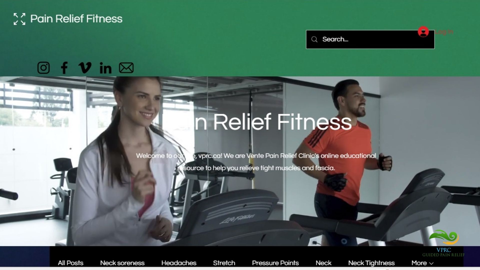 pain relief fitness