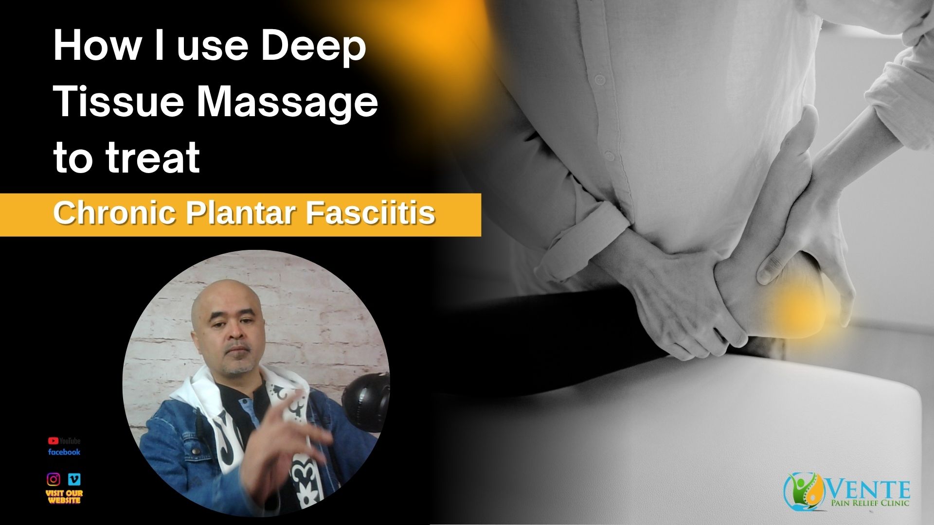 Plantar Fasciitis Treatment; Important Information on How I use Deep Tissue Massage